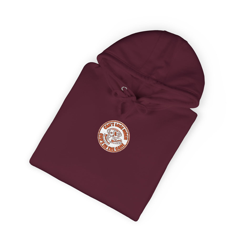 Can't Lose When God's in the Game | Unisex Fleece Pullover Hoodie