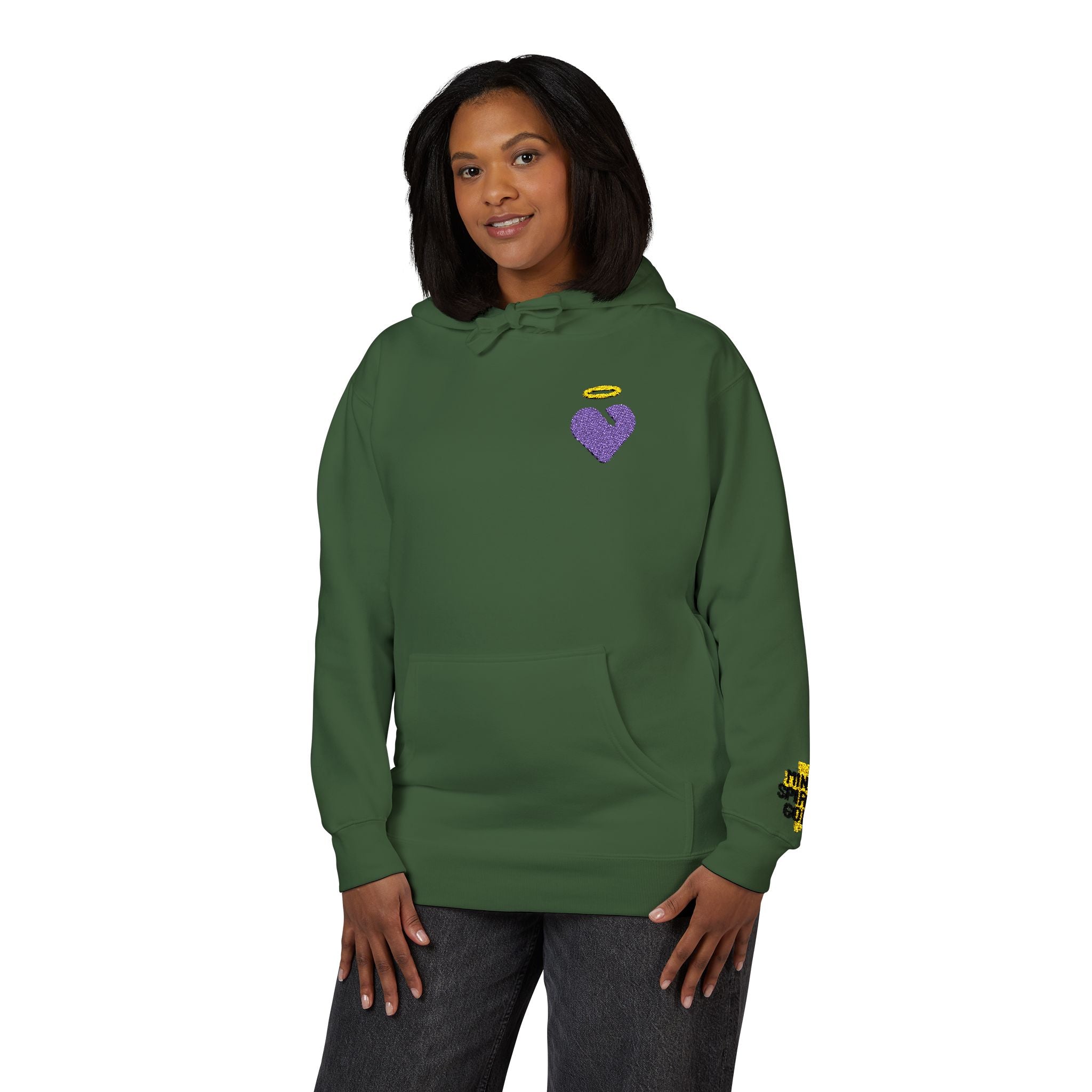 Mind Spirit God |  Unisex Fleece Pullover Hoodie