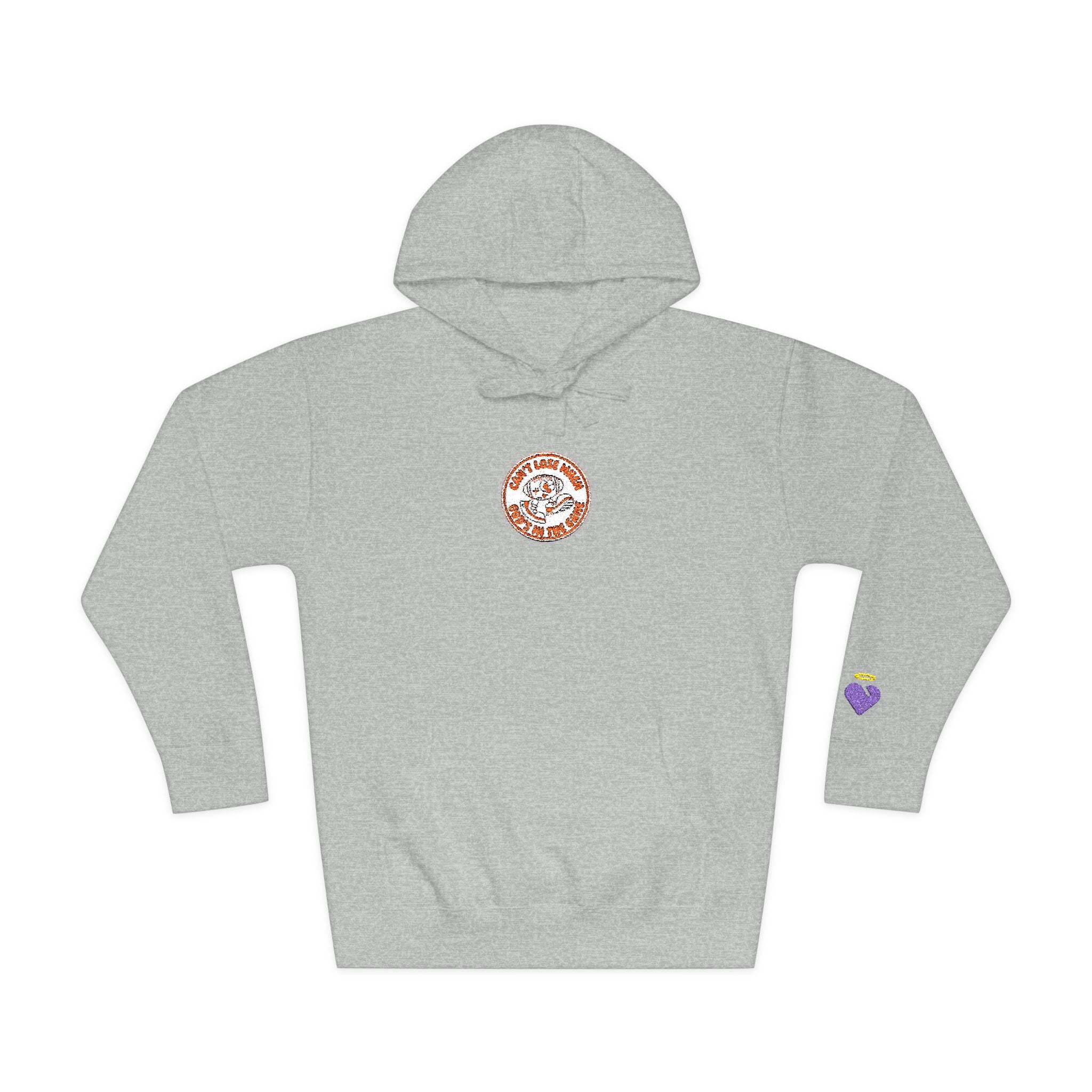 Can't Lose When God's in the Game | Unisex Fleece Pullover Hoodie