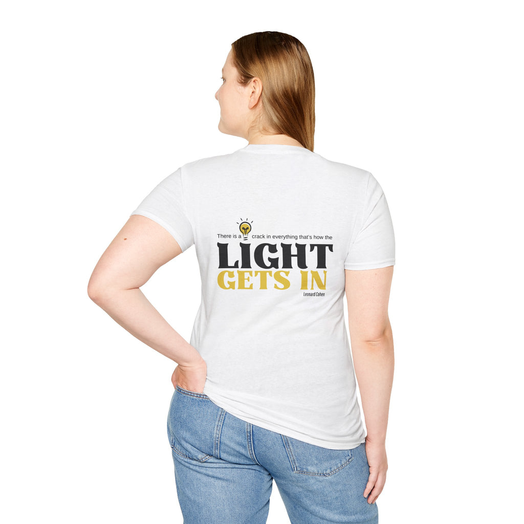 Light Gets In -  Unisex Softstyle T-Shirt