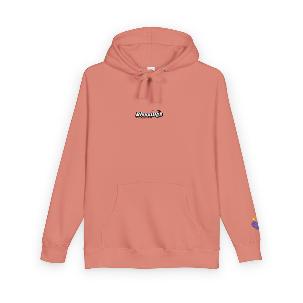 Blessings Hit Different | Unisex Fleece Pullover Hoodie