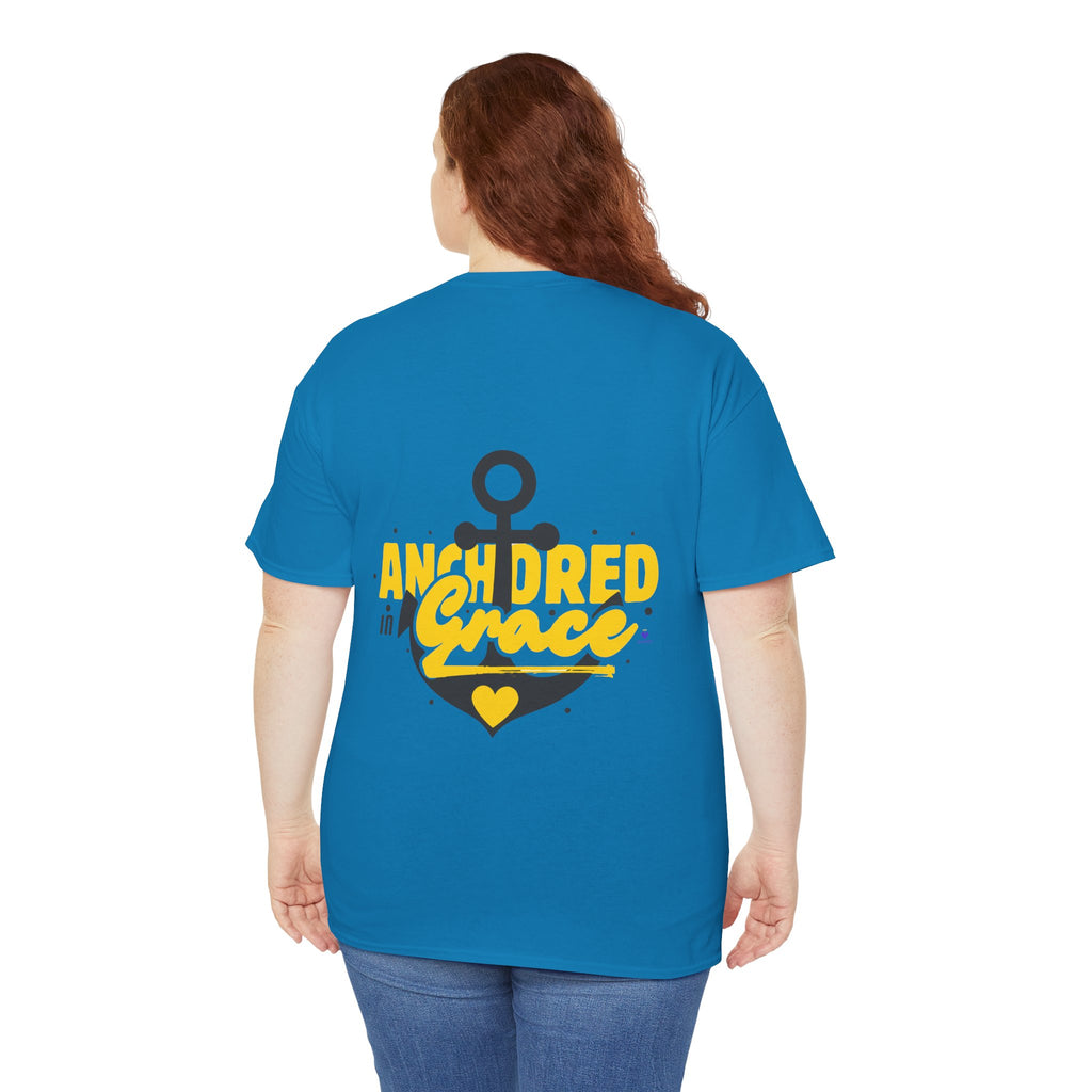 Anchor in Grace | Unisex Heavy Cotton Tee