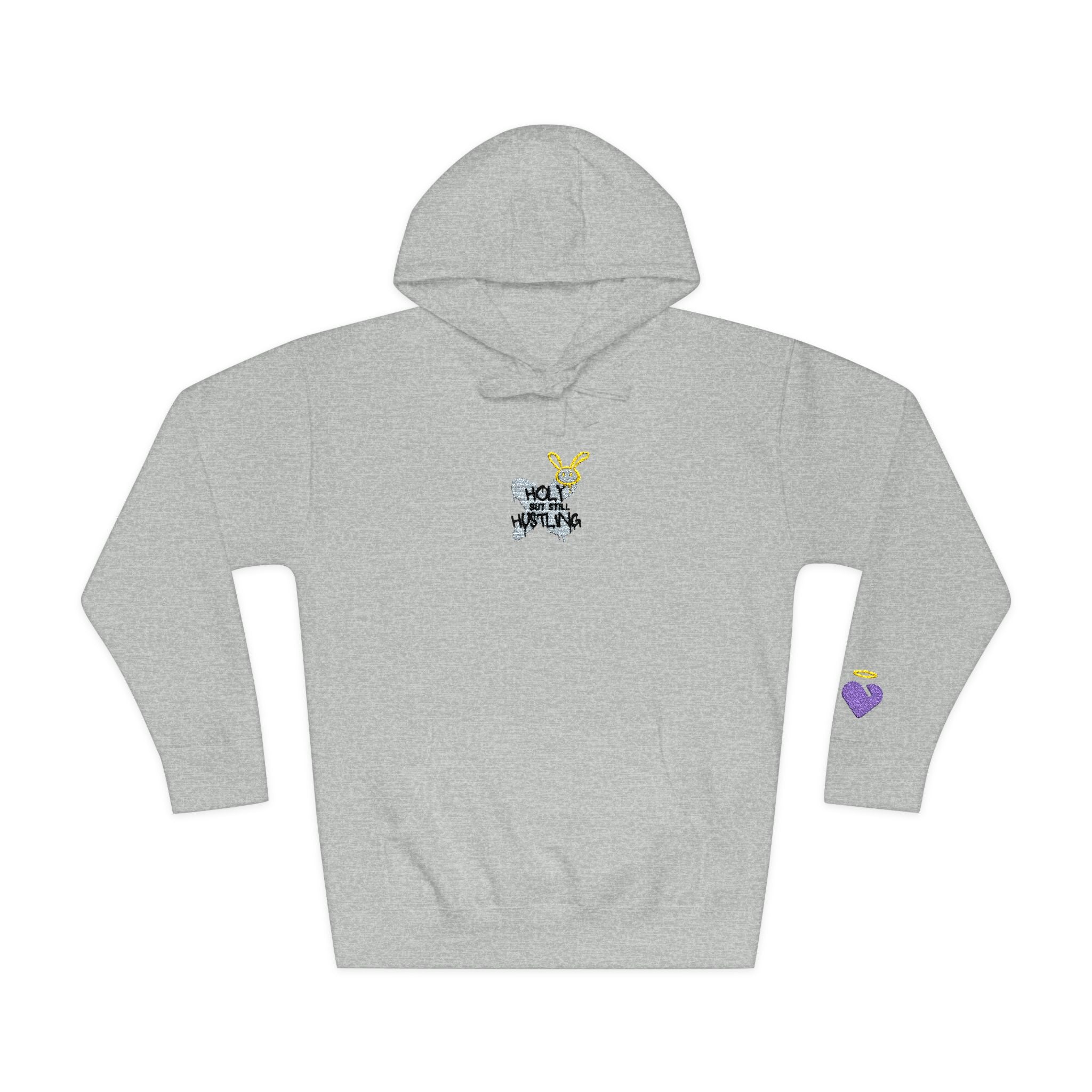 Holy But Still Hustling | Unisex Fleece Pullover Hoodie