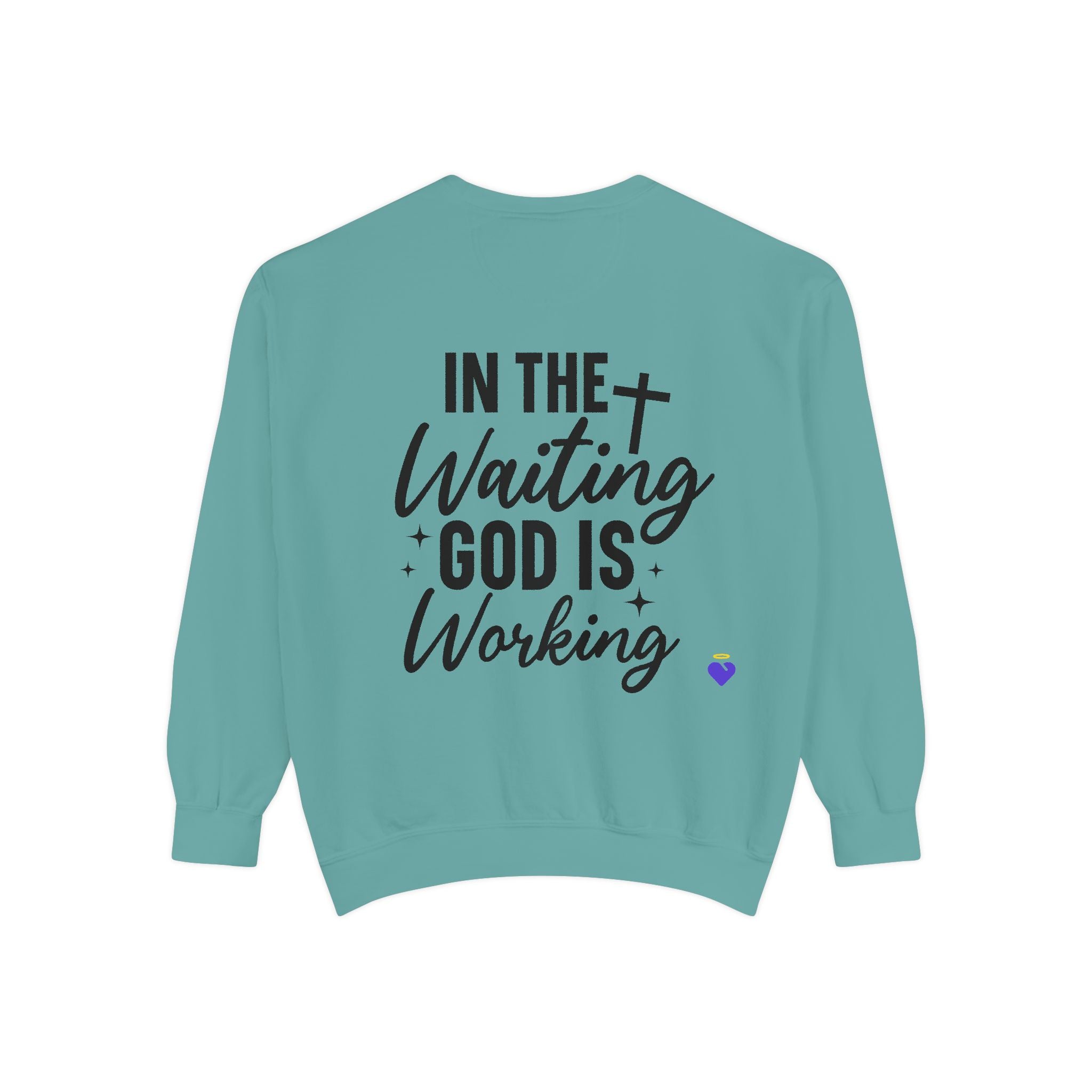 In the Waiting | Unisex Dyed Sweatshirt