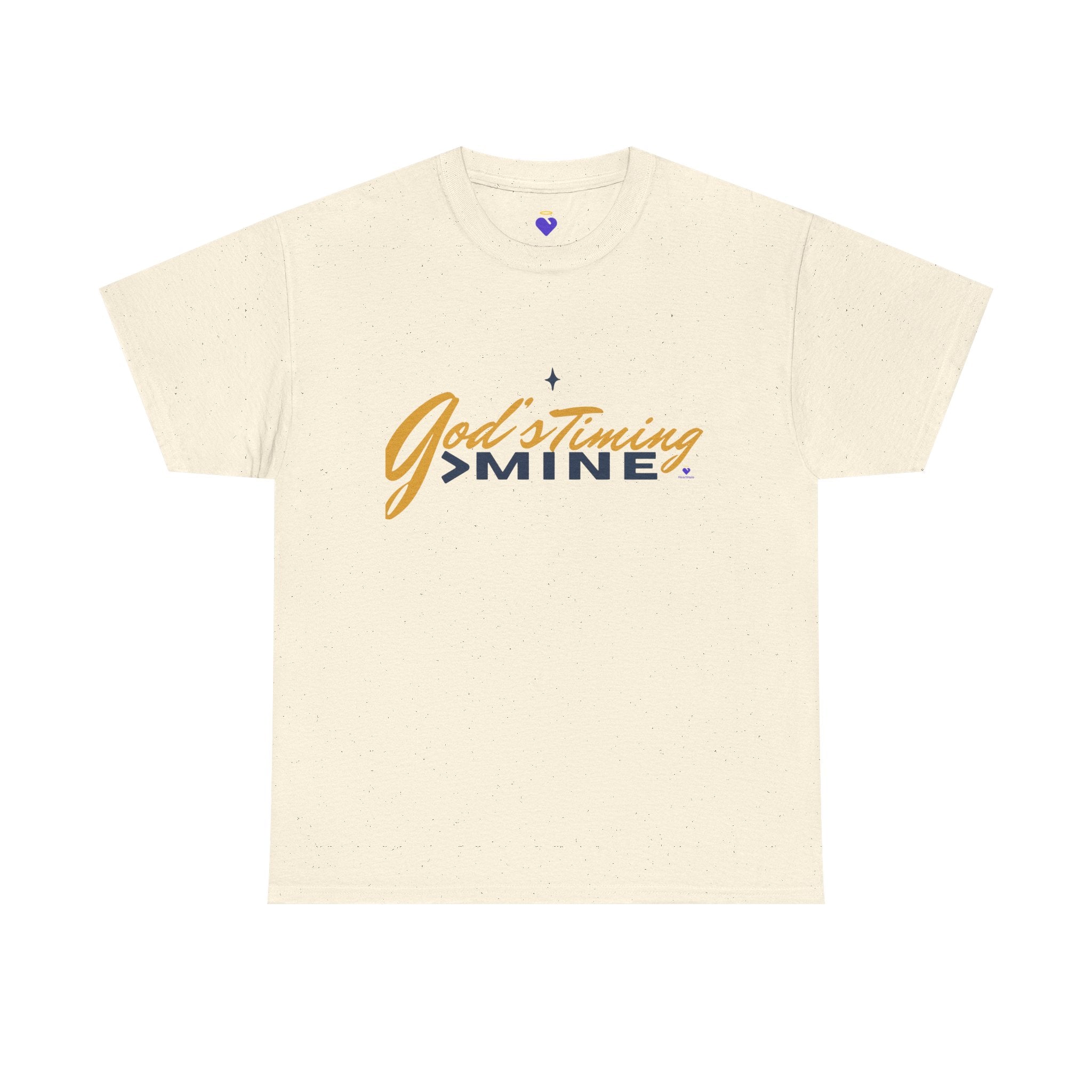 God's Timing | Unisex Heavy Cotton Tee