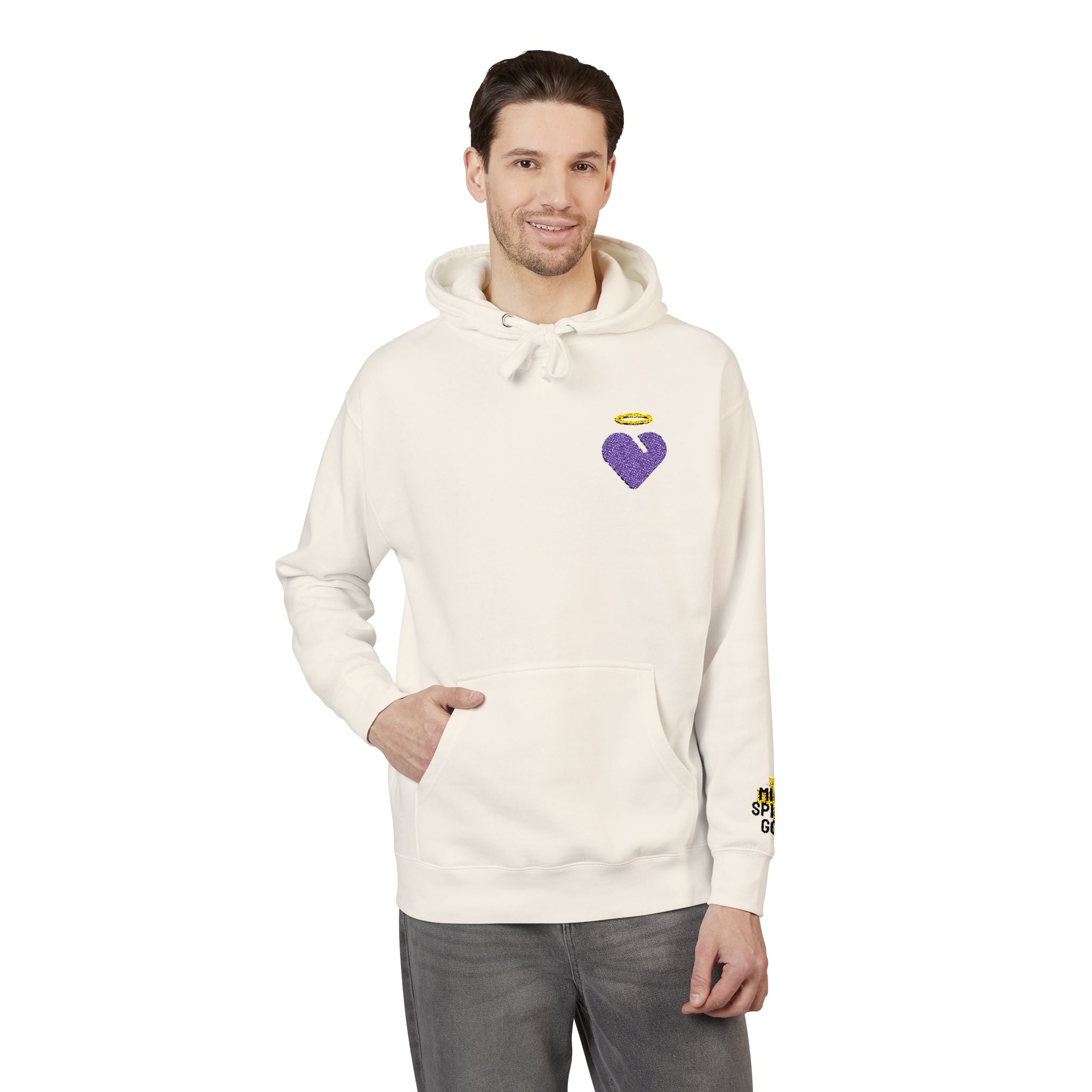 Mind Spirit God |  Unisex Fleece Pullover Hoodie