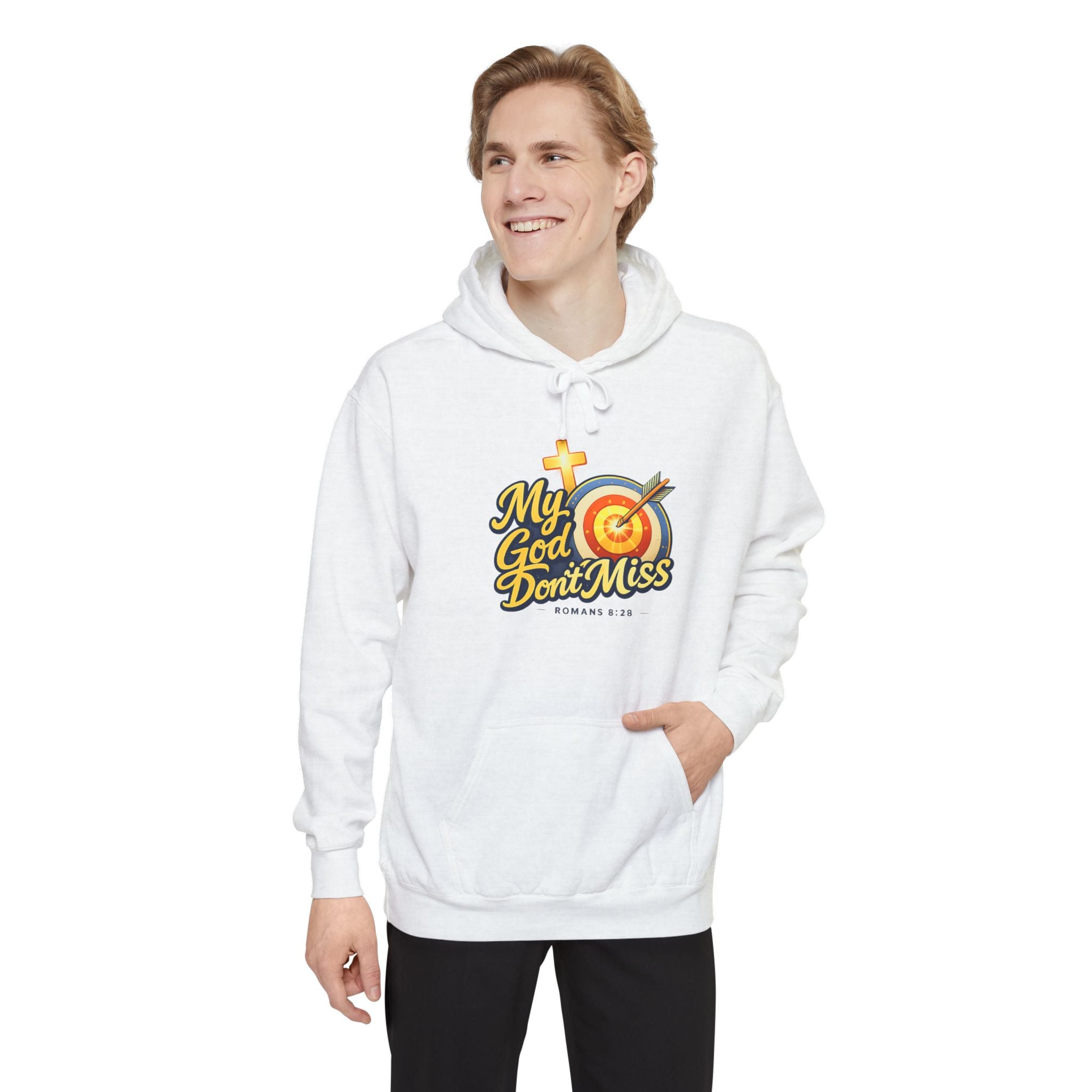 “My God Don’t Miss” Retro Pullover Hoodie