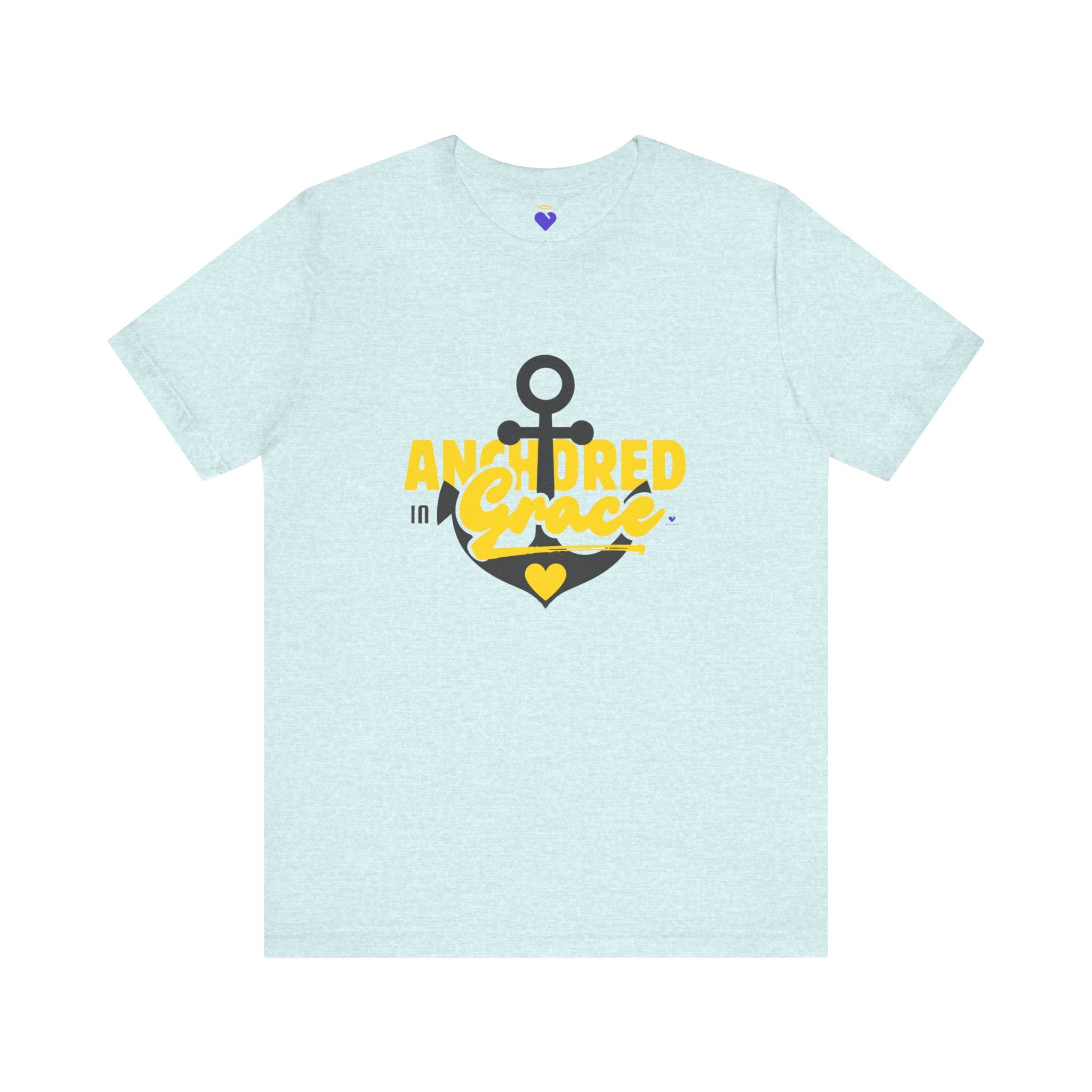 Anchored in Grace: Unisex  Short Sleeve Classic Tee