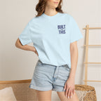 Built for This | Embroidered Garment-Dyed T-Shirt
