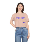 Trust the Process — Women's Crop Top