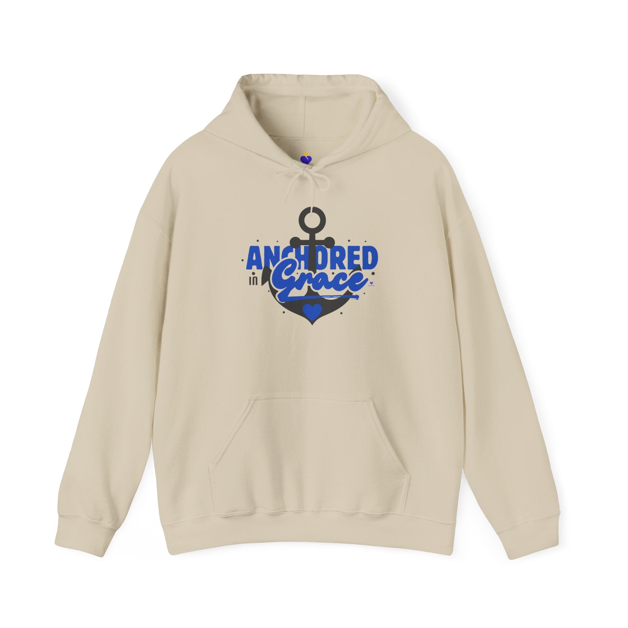Anchored in Grace Hoodie-Unisex Heavy Blend™ Hooded Sweatshirt