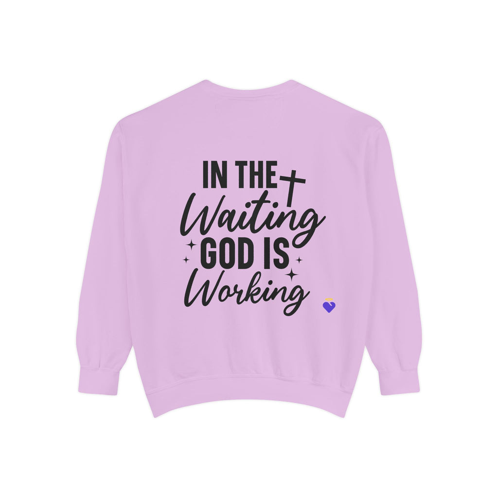 In the Waiting | Unisex Dyed Sweatshirt