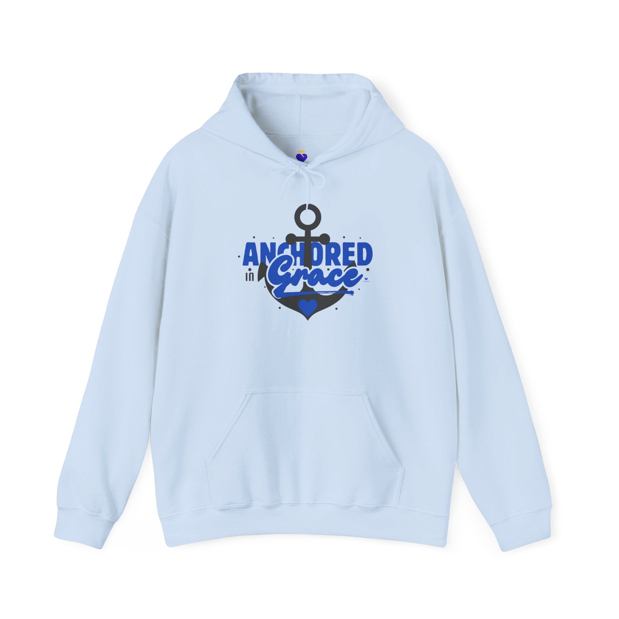 Anchored in Grace Hoodie-Unisex Heavy Blend™ Hooded Sweatshirt