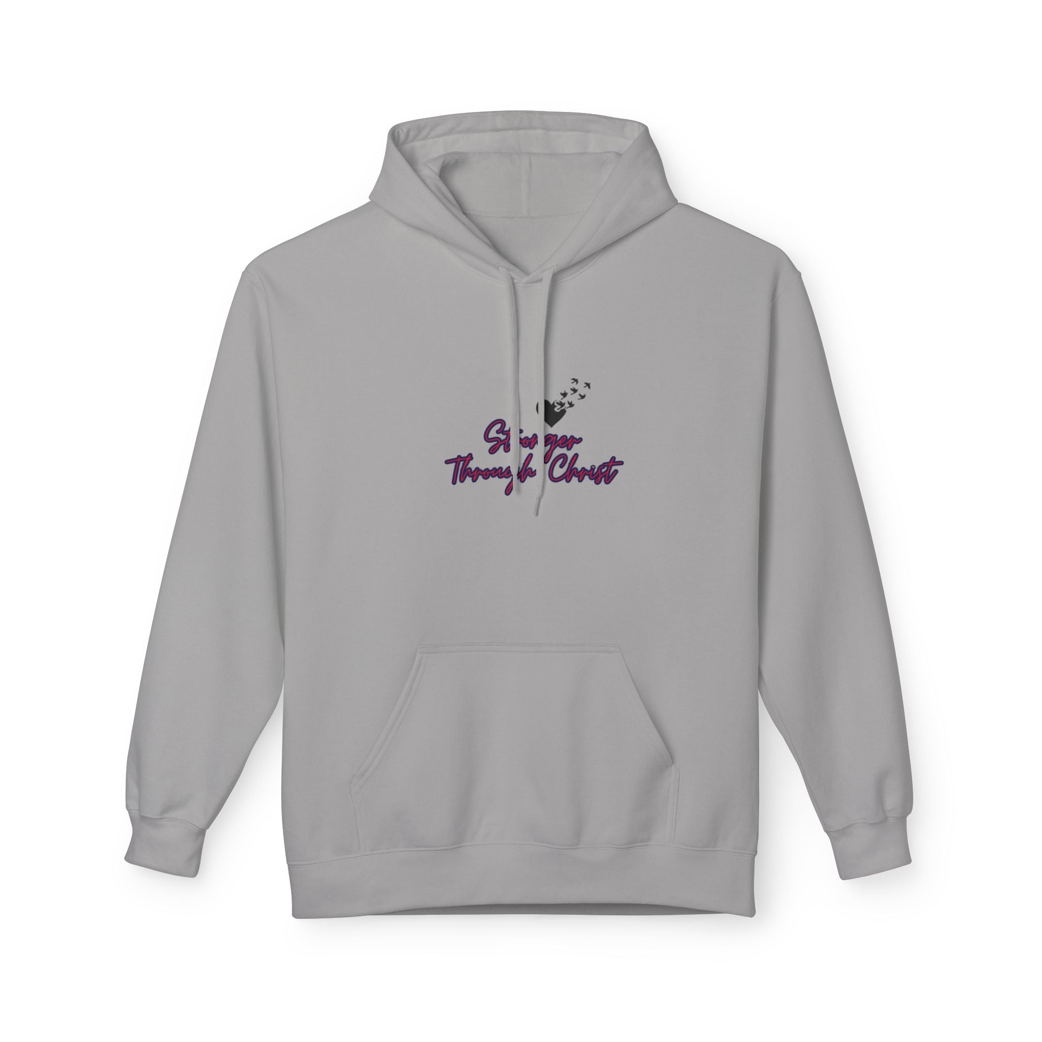 Stronger through Christ |Unisex Midweight Hooded Sweatshirt