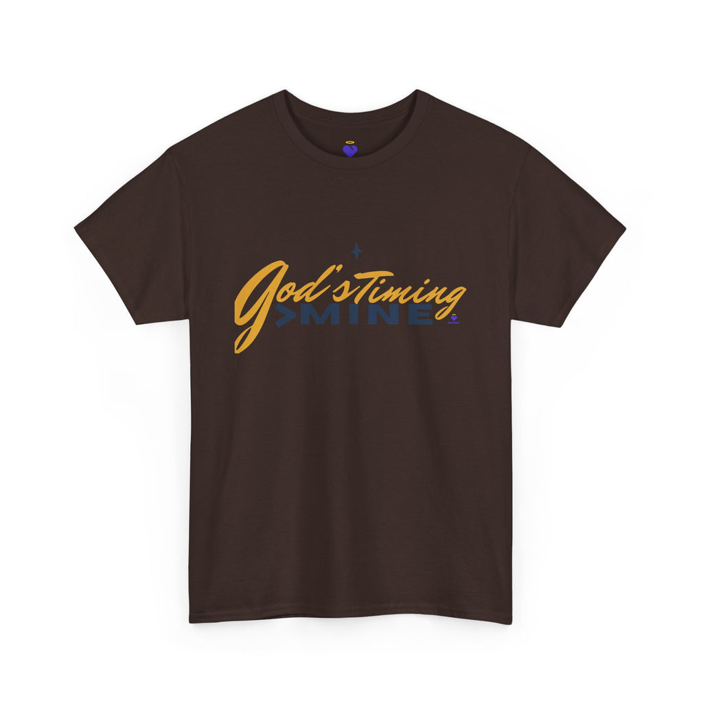 God's Timing | Unisex Heavy Cotton Tee