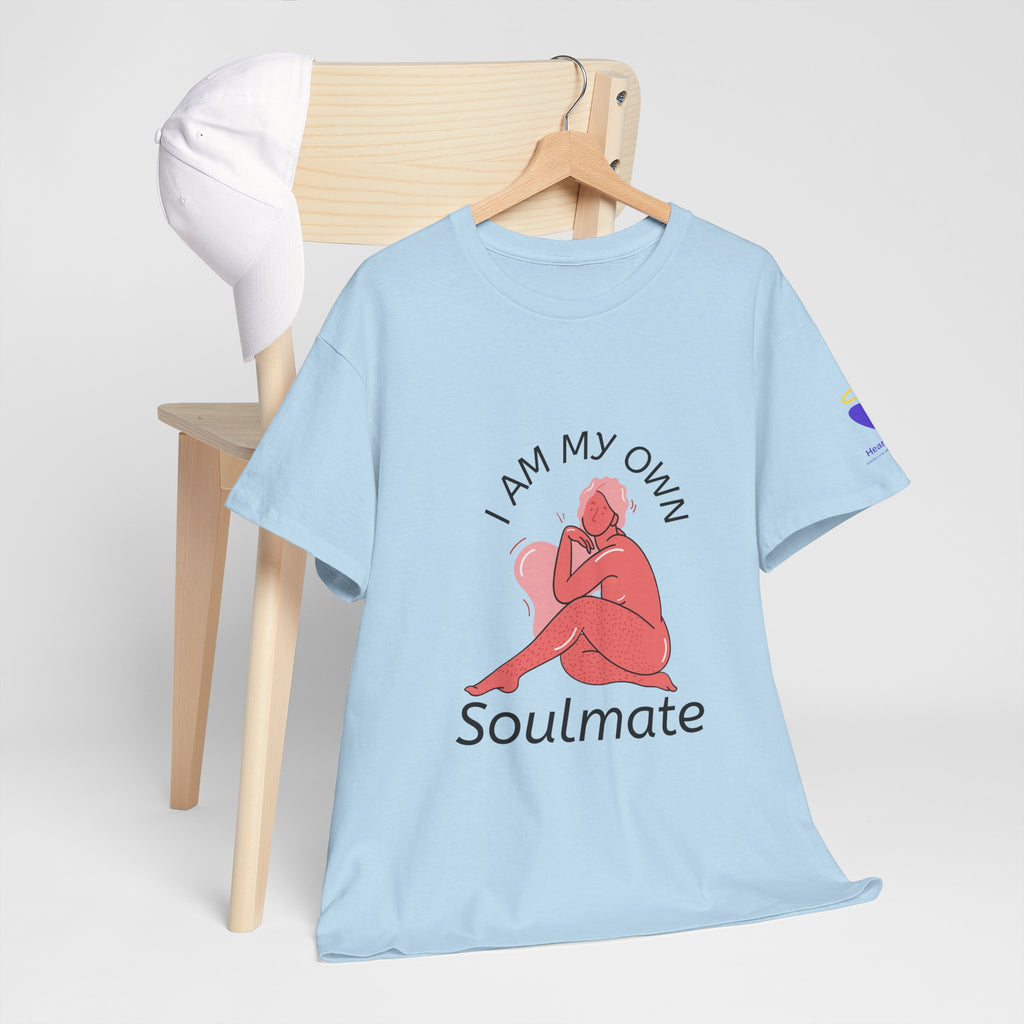 I Am My Own Soulmate - Unisex Heavy Cotton T-Shirt (Round Neck)