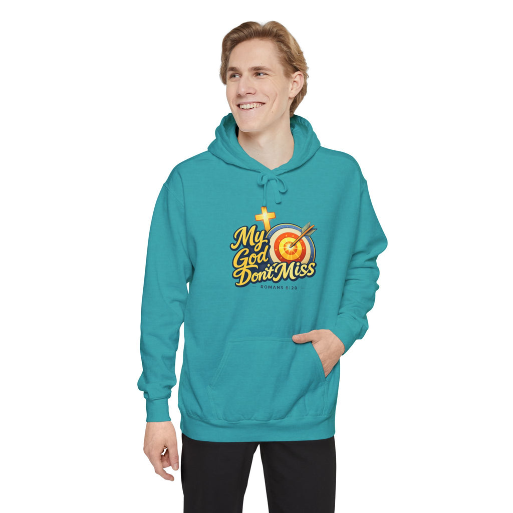 “My God Don’t Miss” Retro Pullover Hoodie