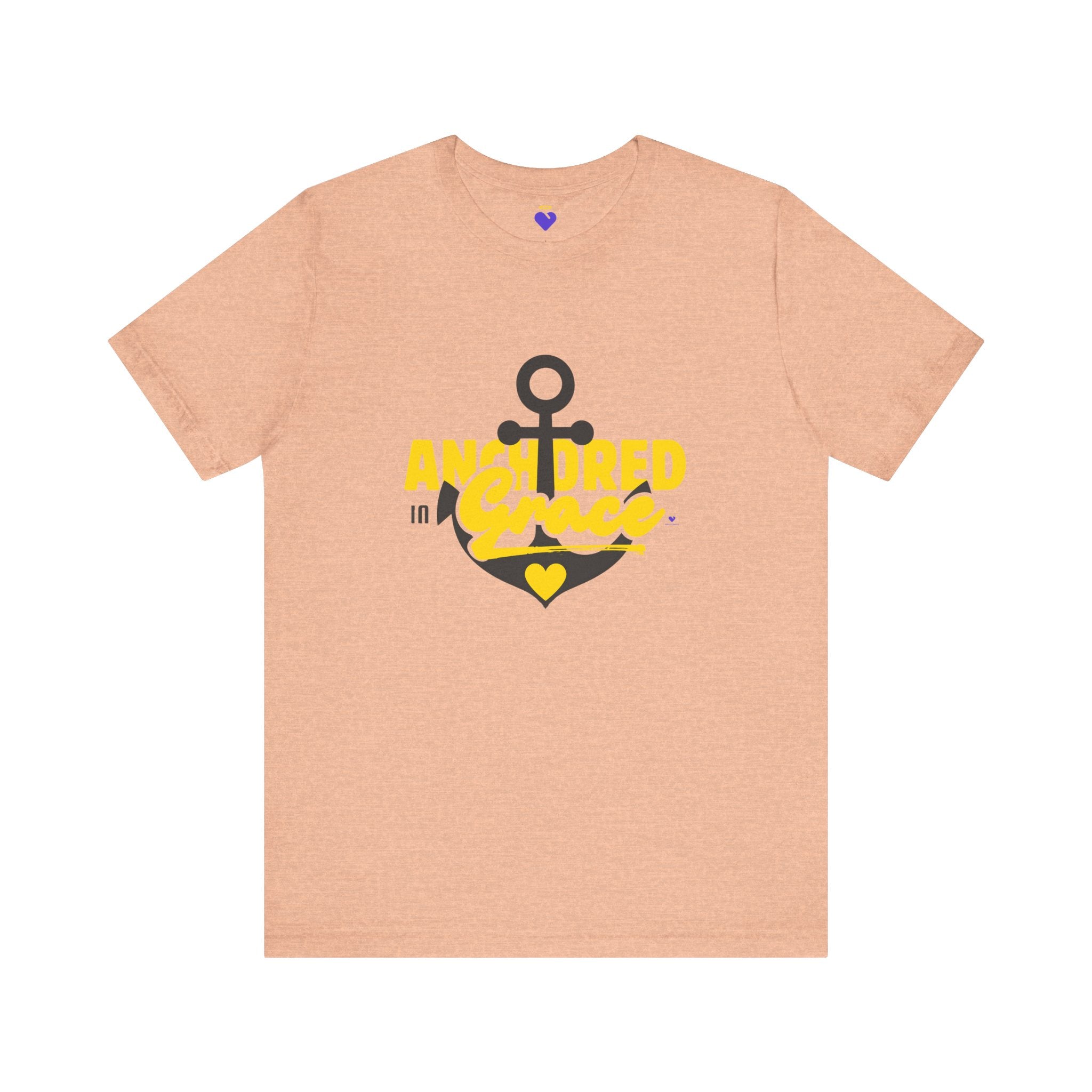 Anchored in Grace: Unisex  Short Sleeve Classic Tee