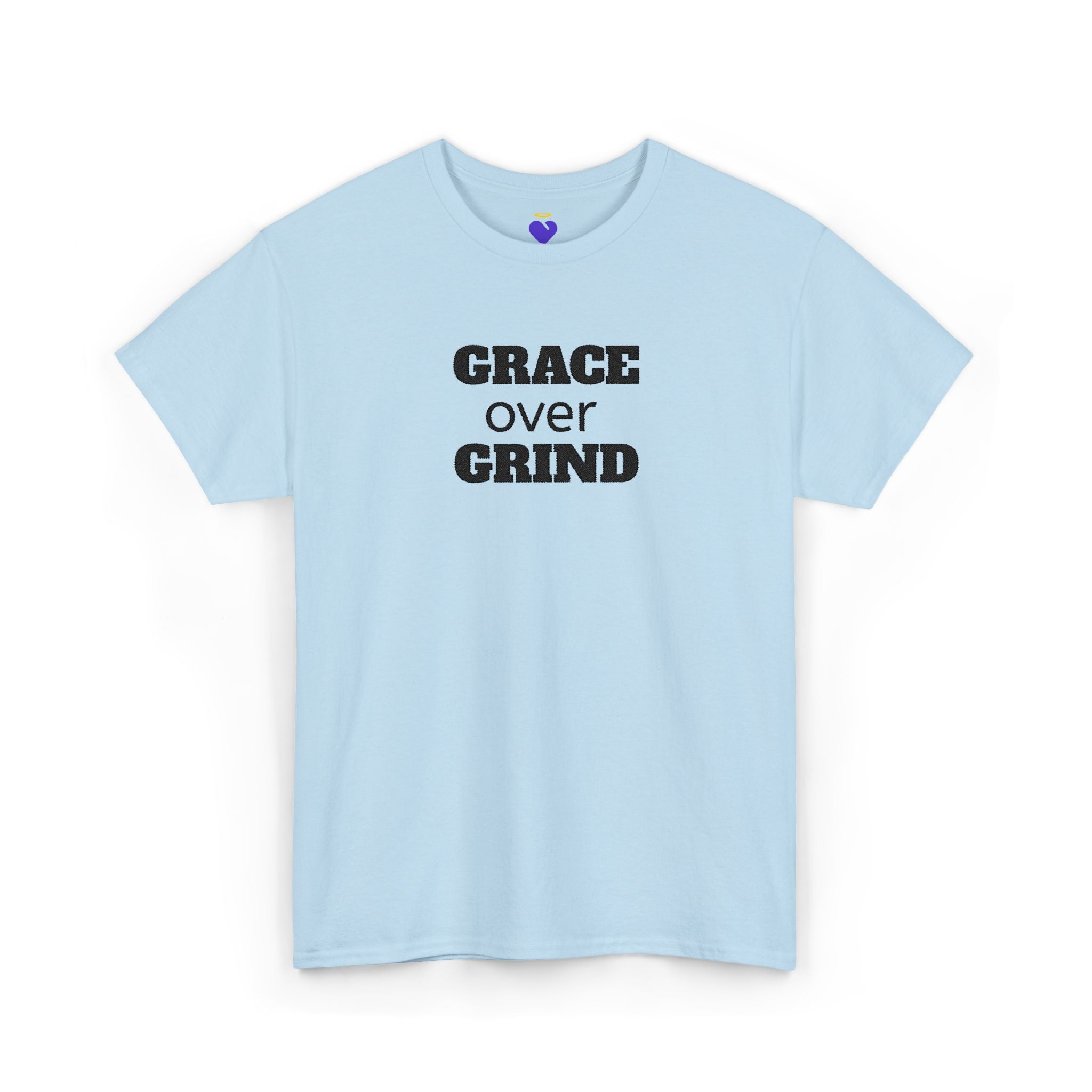 Grace over Grind | Embroidered Unisex Classic T-Shirt