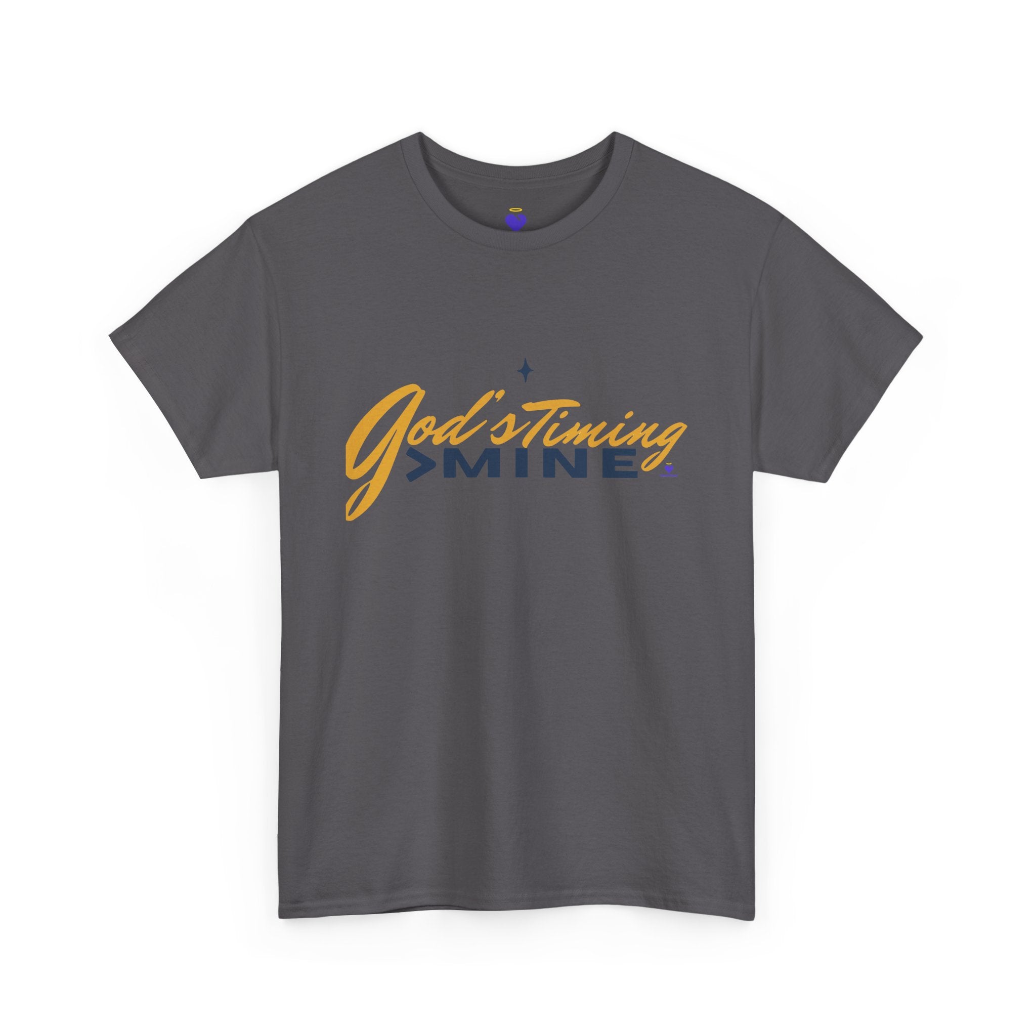 God's Timing | Unisex Heavy Cotton Tee