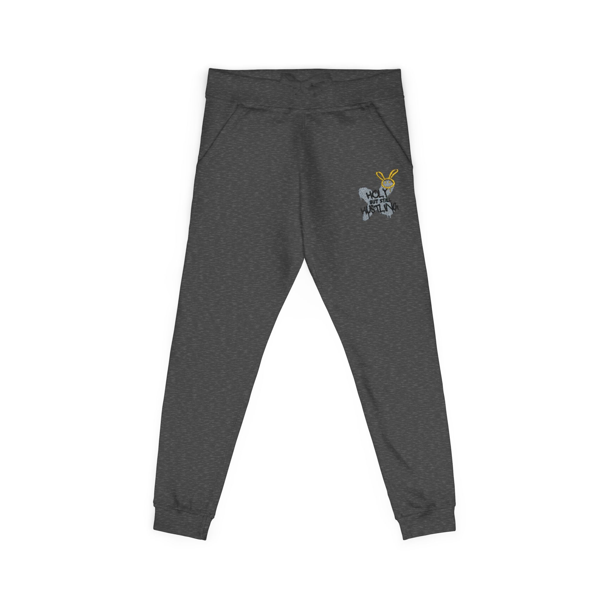 Holy But Still Hustling | Unisex Fleece Sweatpants