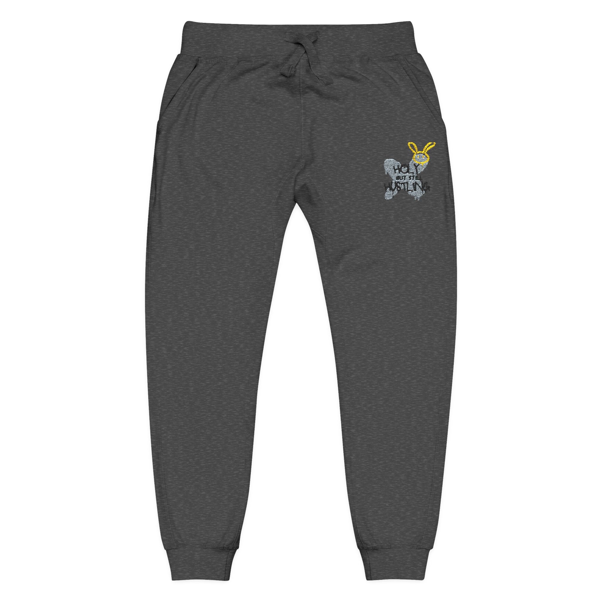 Holy But Still Hustling | Unisex Fleece Sweatpants