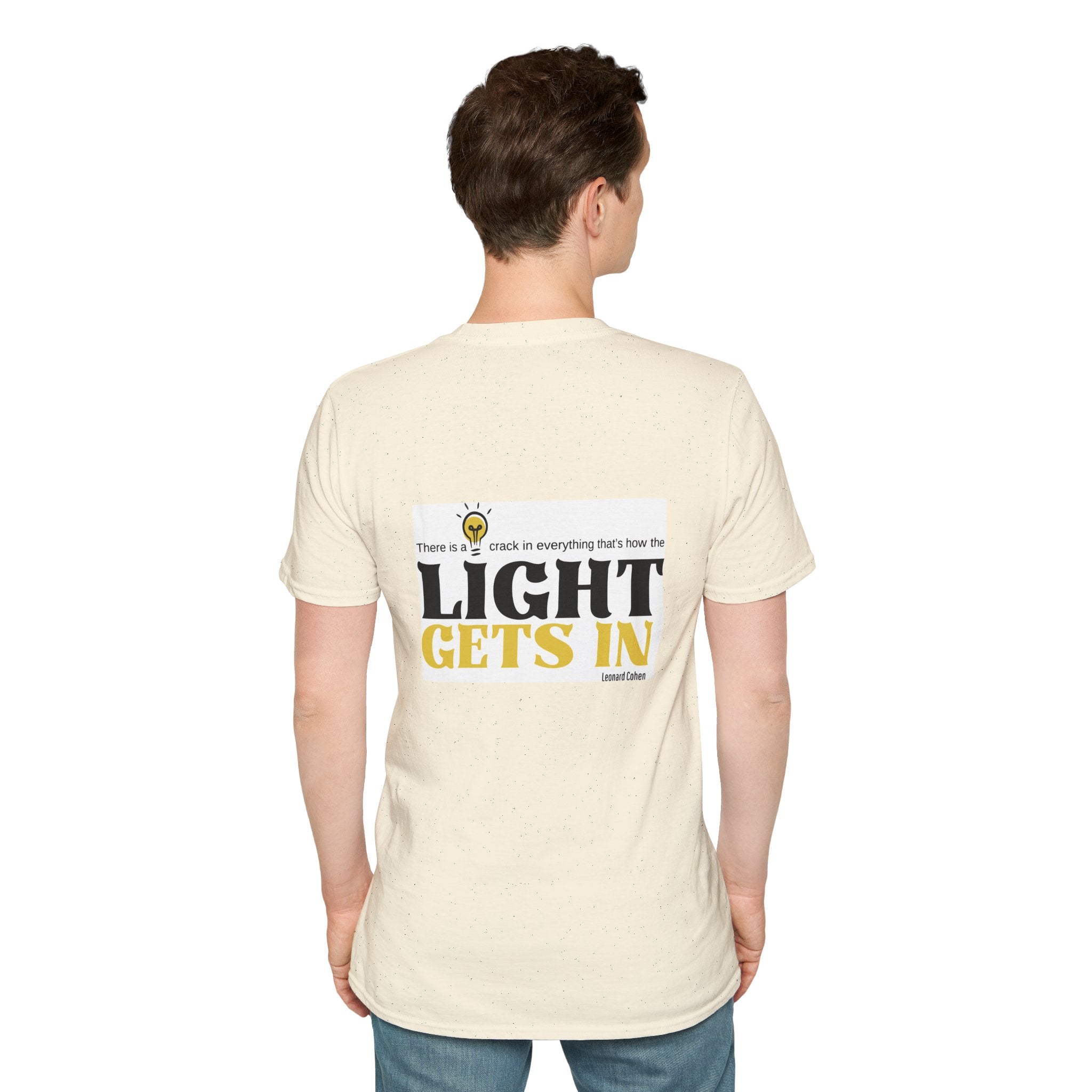 Light Gets In -  Unisex Softstyle T-Shirt