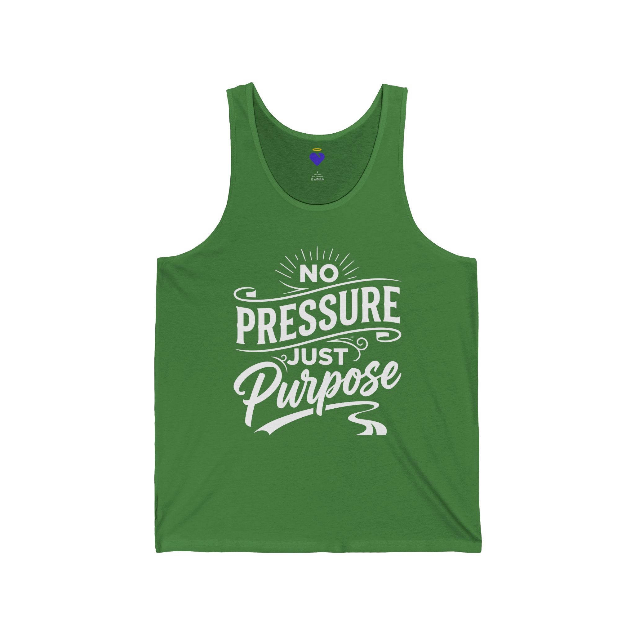 No Pressure, Just Purpose | Men's Staple Tank Top