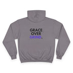 Grace Over Grind | Unisex Champion Premium Pullover Hoodie