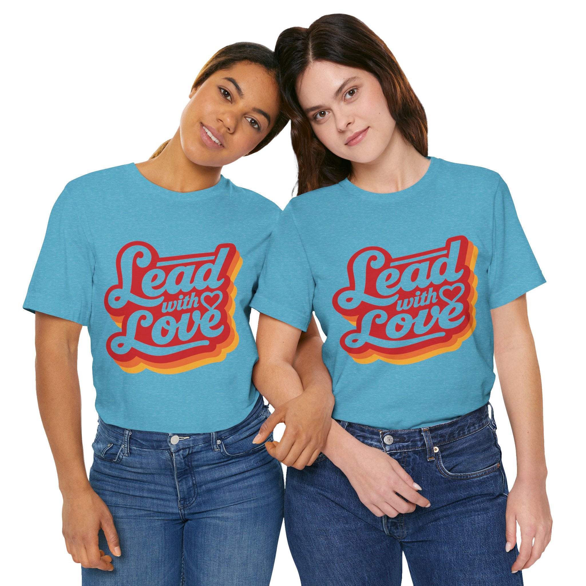 Lead with Love — Unisex Classic Jersey Short Sleeve T-Shirt