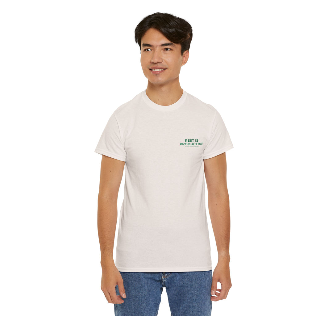 Rest Is Productive | Embroidered Unisex Classic T-Shirt