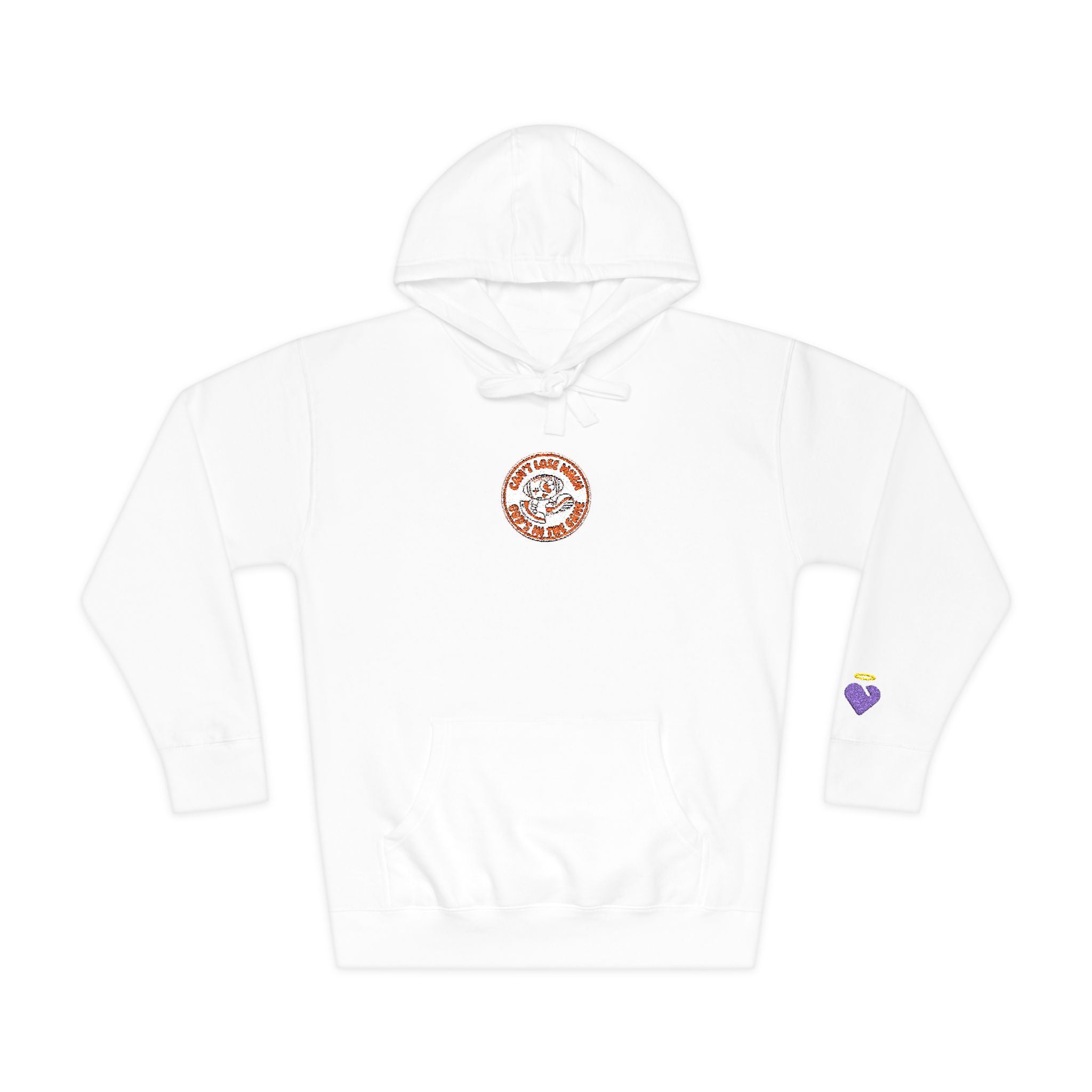 Can't Lose When God's in the Game | Unisex Fleece Pullover Hoodie