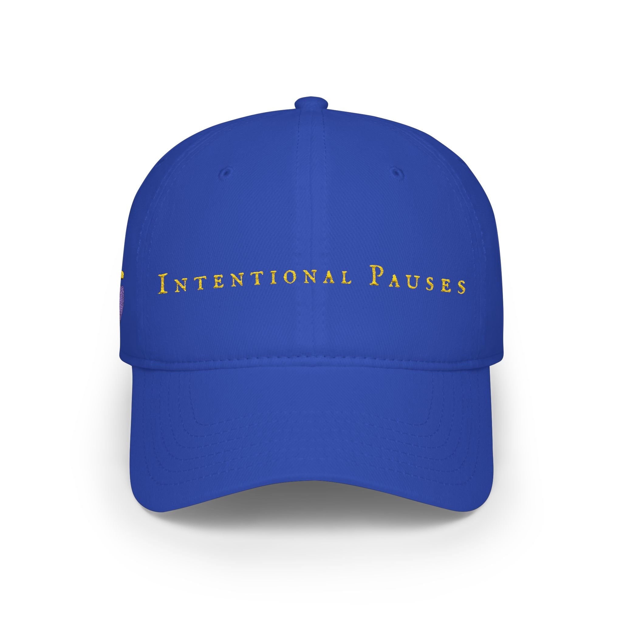 Intentional Pauses - Embroidered Low Profile Baseball Cap