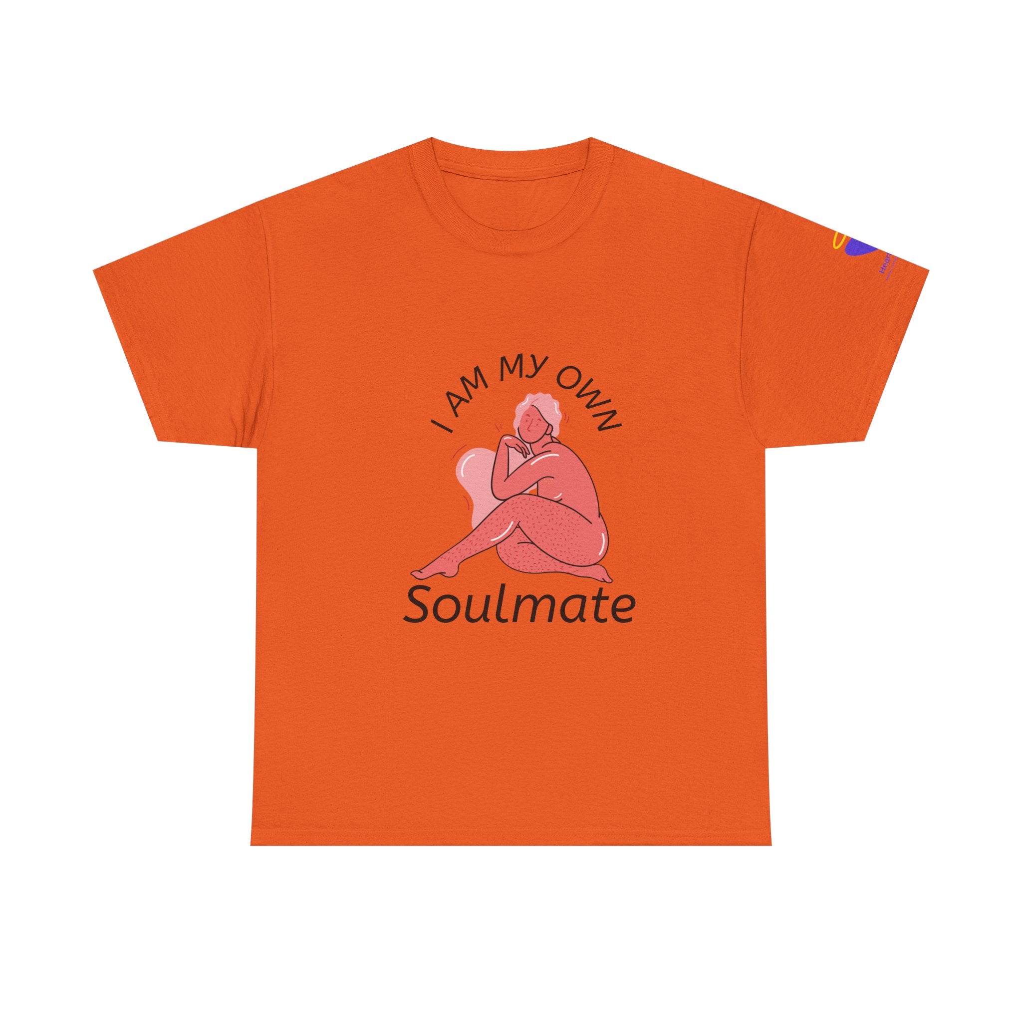 I Am My Own Soulmate - Unisex Heavy Cotton T-Shirt (Round Neck)