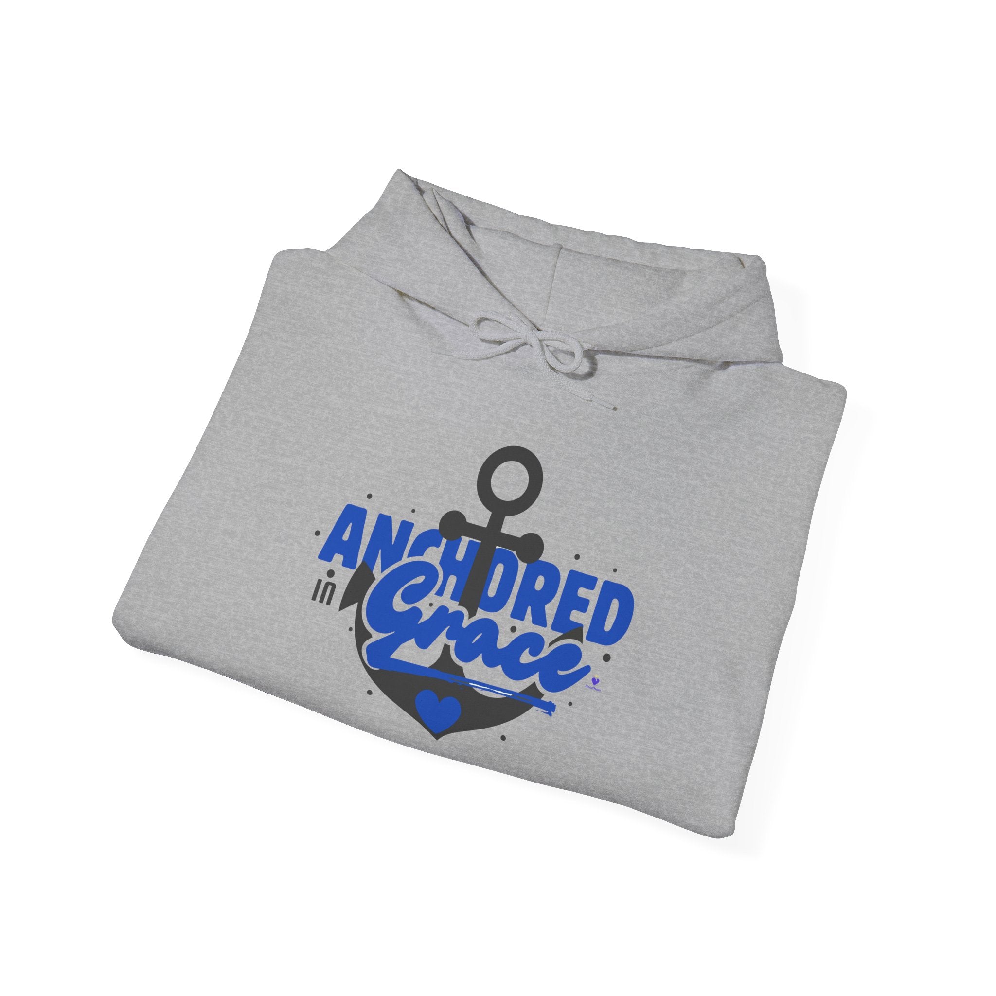 Anchored in Grace Hoodie-Unisex Heavy Blend™ Hooded Sweatshirt