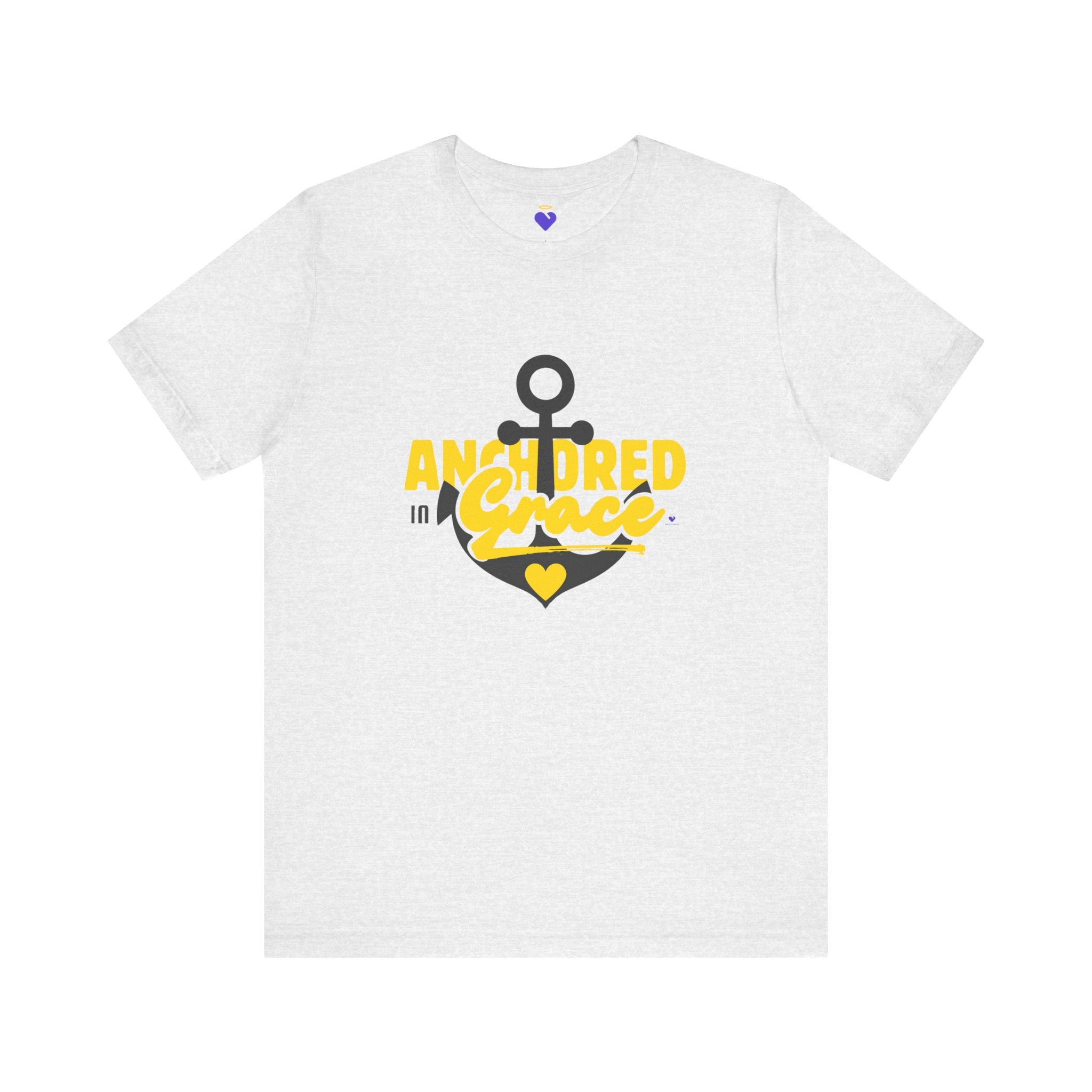 Anchored in Grace: Unisex  Short Sleeve Classic Tee
