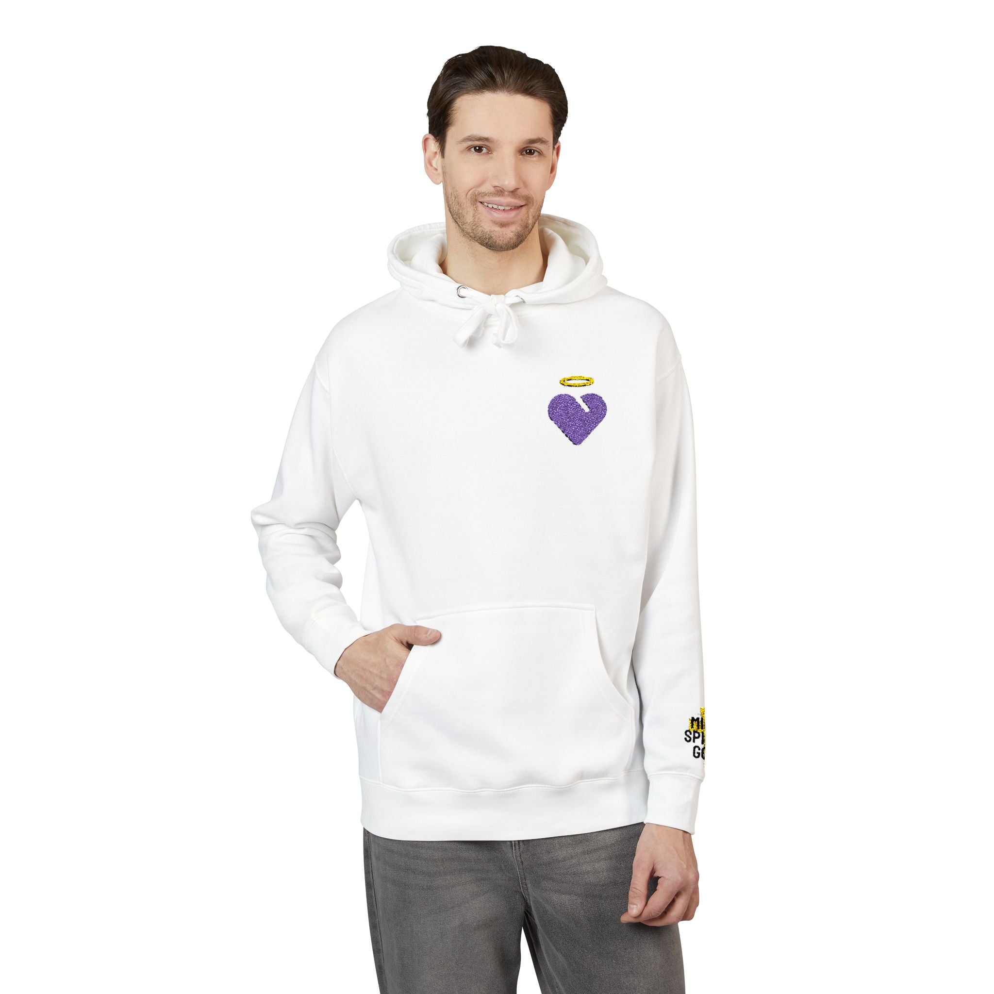 Mind Spirit God |  Unisex Fleece Pullover Hoodie