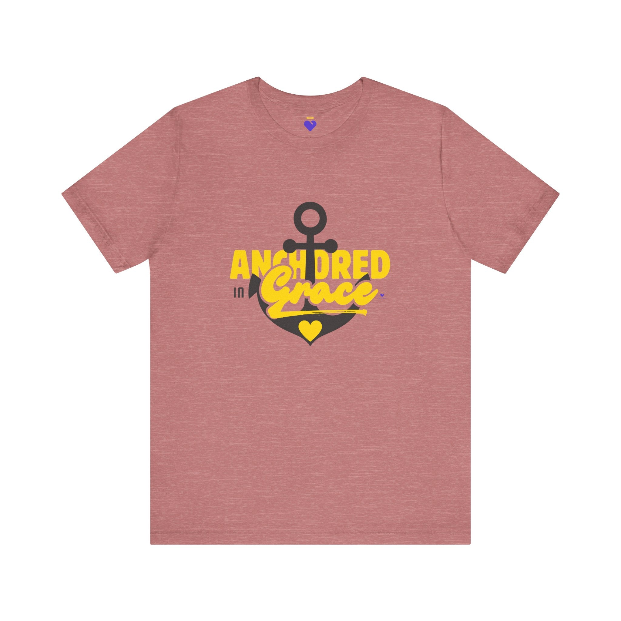 Anchored in Grace: Unisex  Short Sleeve Classic Tee