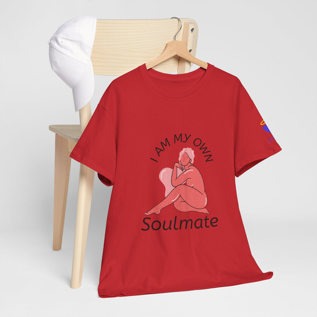 I Am My Own Soulmate - Unisex Heavy Cotton T-Shirt (Round Neck)