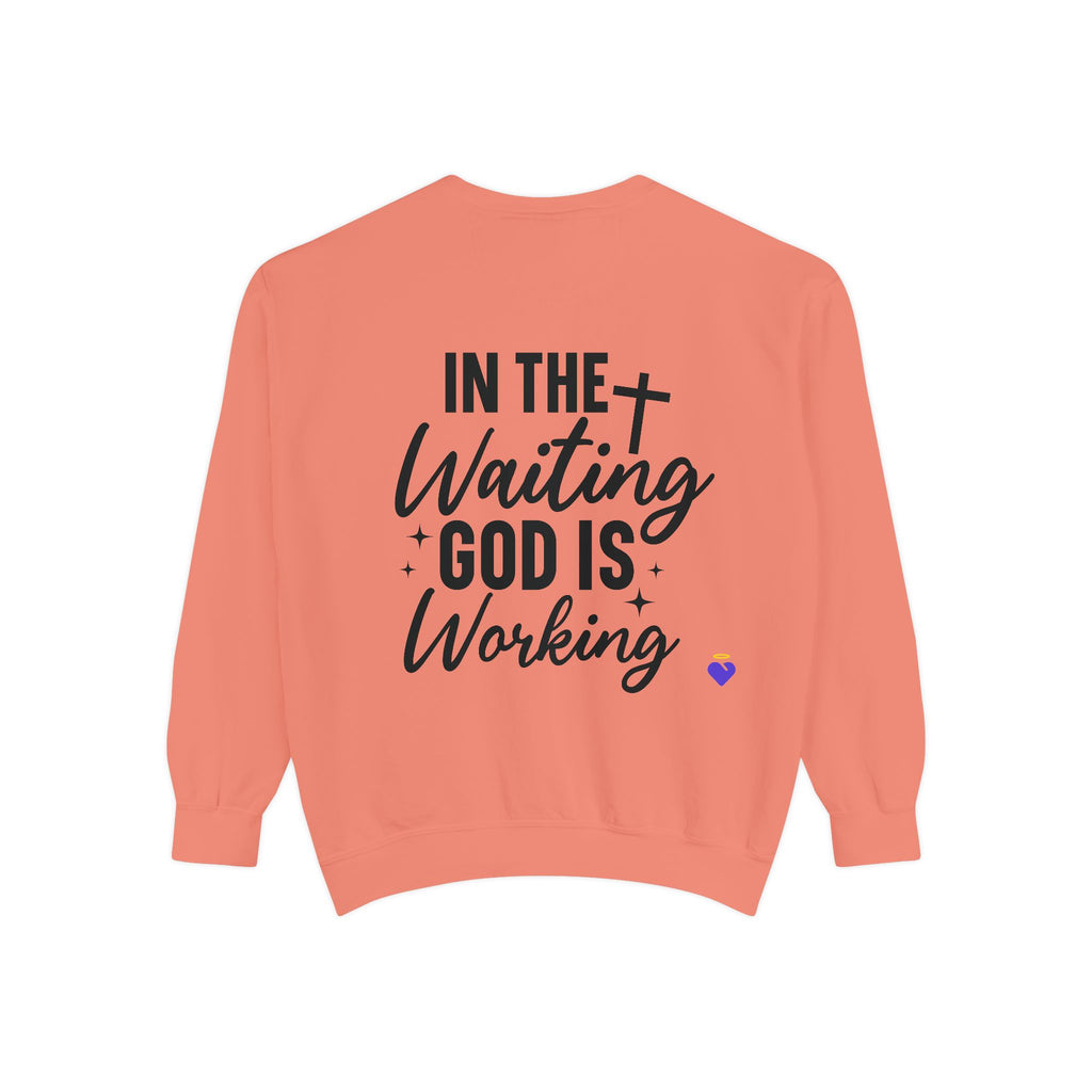 In the Waiting | Unisex Dyed Sweatshirt