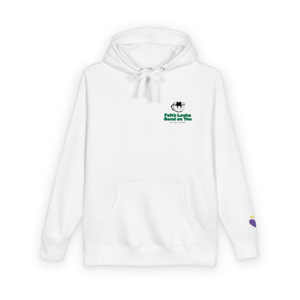 Faith Looks Good On You | Unisex Fleece Pullover Hoodie