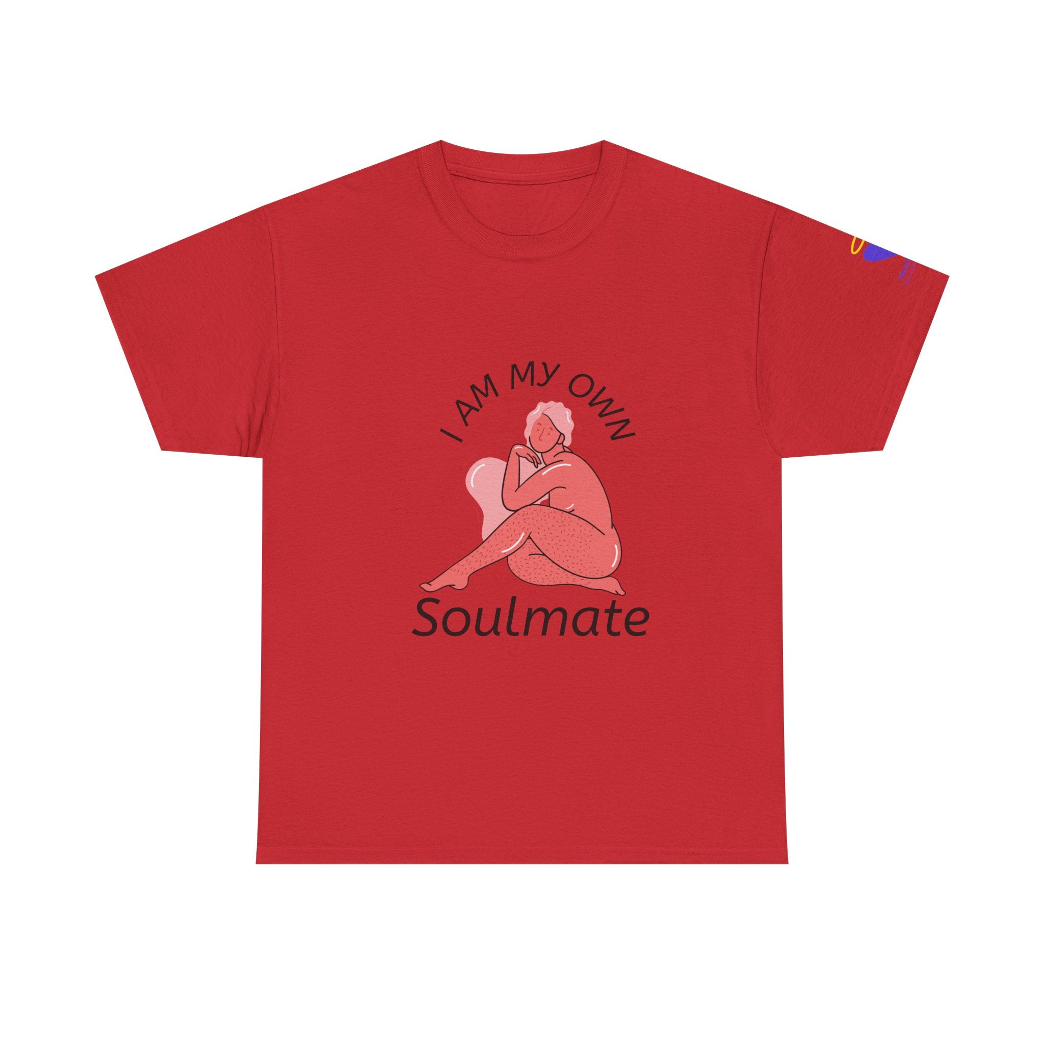 I Am My Own Soulmate - Unisex Heavy Cotton T-Shirt (Round Neck)