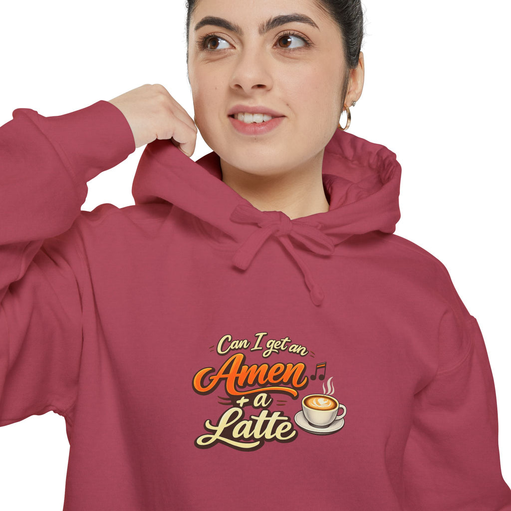 Latte Lover Hoodie — 'All You Need Is A Latte' Cozy Coffee Sweatshirt