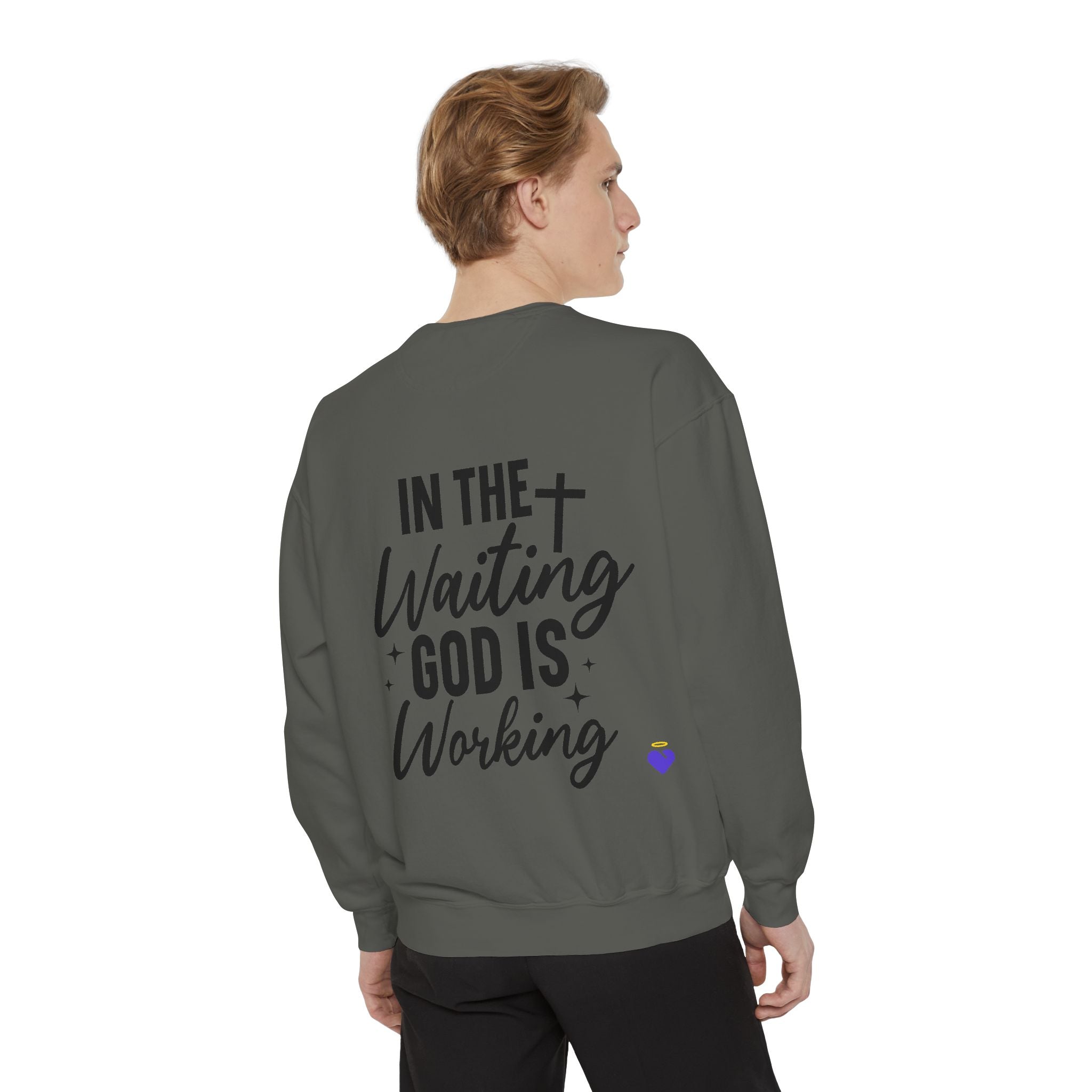 In the Waiting | Unisex Dyed Sweatshirt