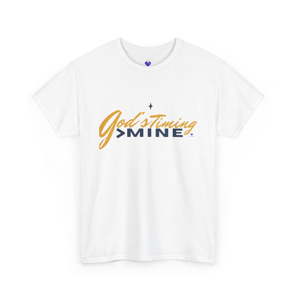 God's Timing | Unisex Heavy Cotton Tee