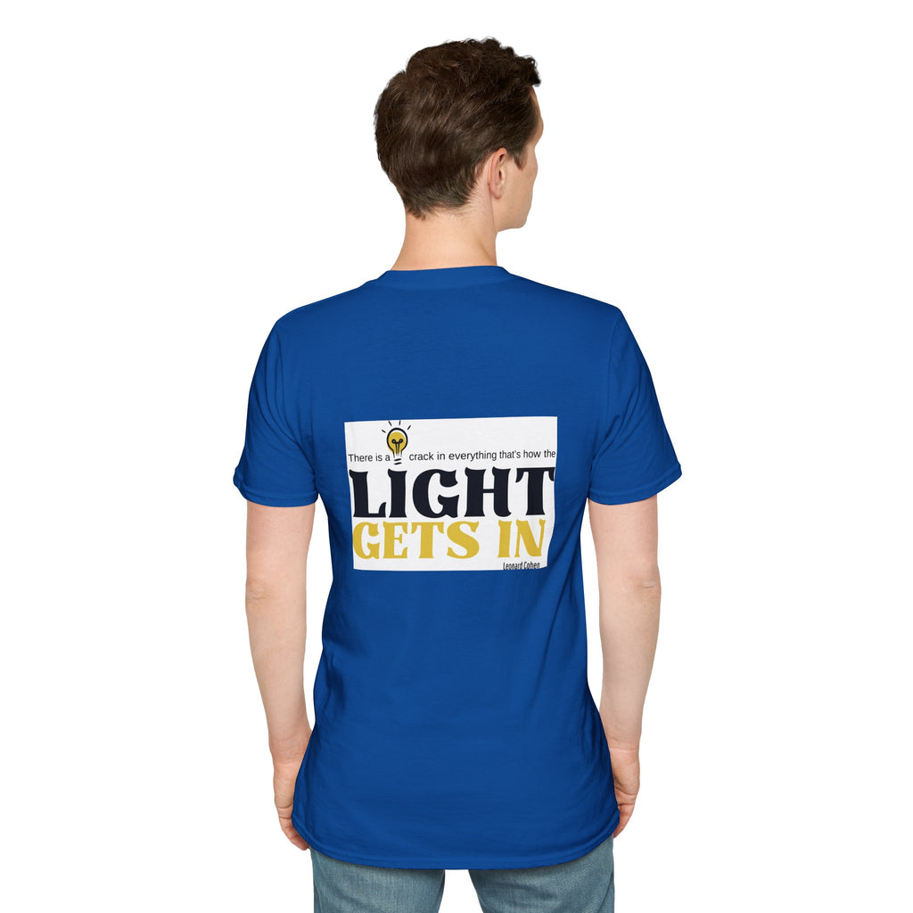 Light Gets In -  Unisex Softstyle T-Shirt
