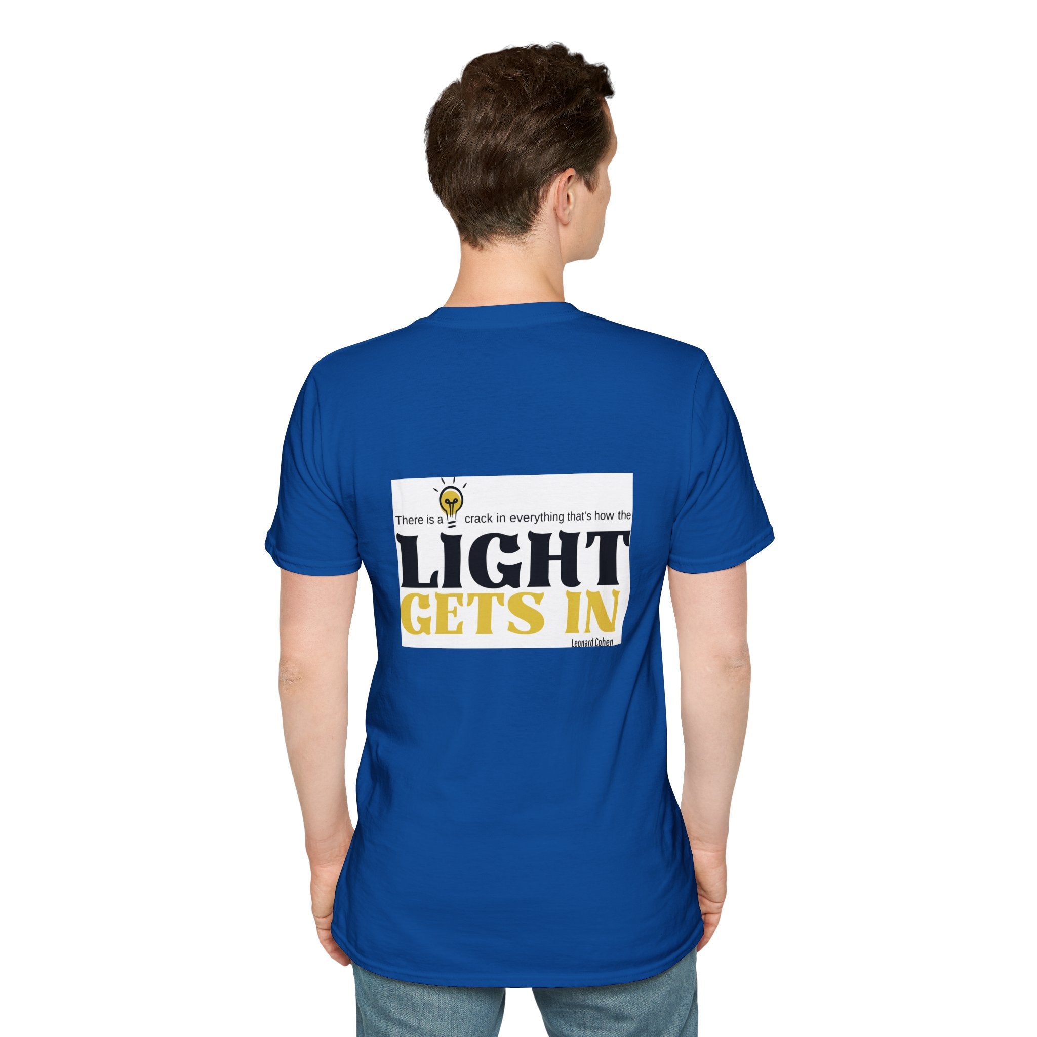Light Gets In -  Unisex Softstyle T-Shirt
