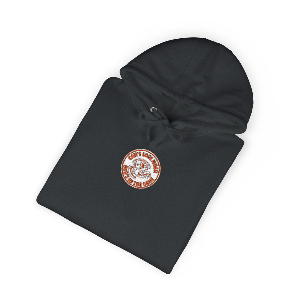 Can't Lose When God's in the Game | Unisex Fleece Pullover Hoodie