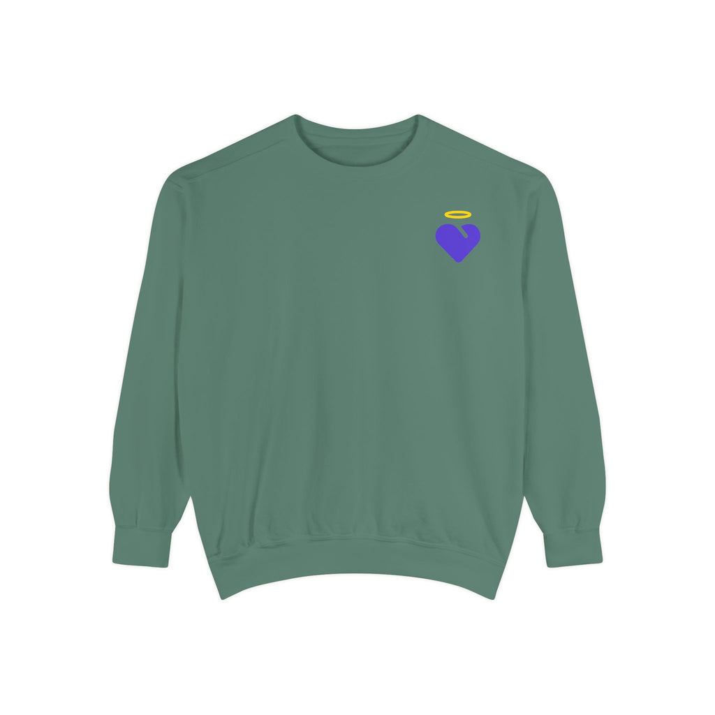 Joy Is My Protest Sweatshirt | Unisex Garment-Dyed Sweatshirt