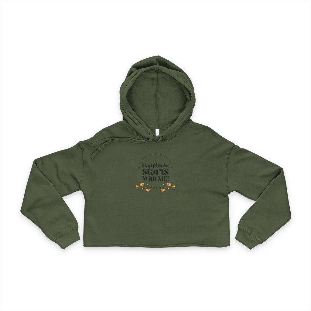Happiness - Women's Cropped Hoodie